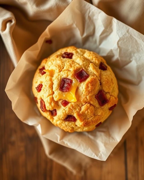 January – Bacon Cheddar Scone