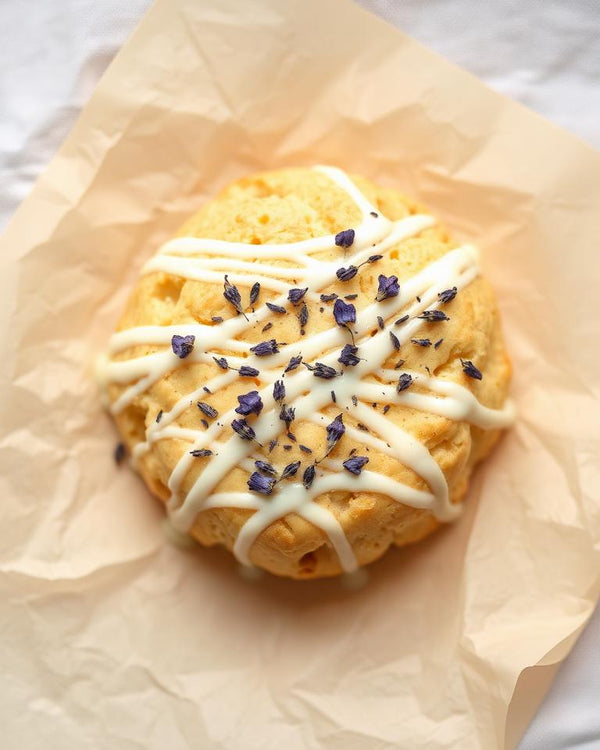 July – Lavender White Chocolate Scone