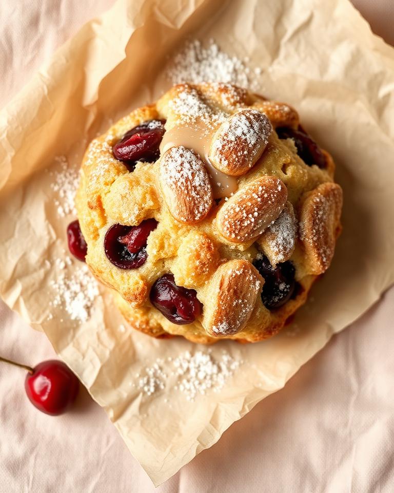 Cherry Almond scone