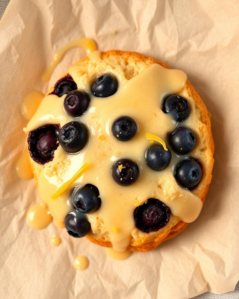 Lemon Blueberry scone