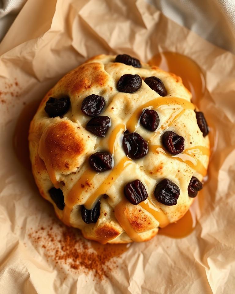 Maple Cinnamon Raisin scone