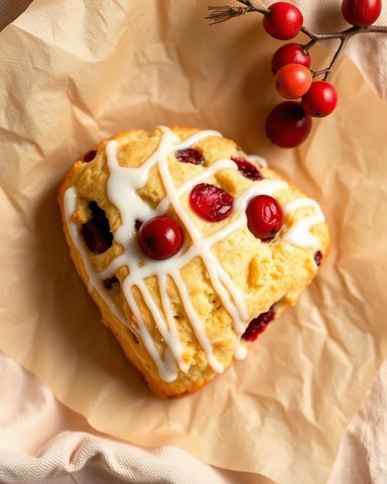 Orange Cranberry scone
