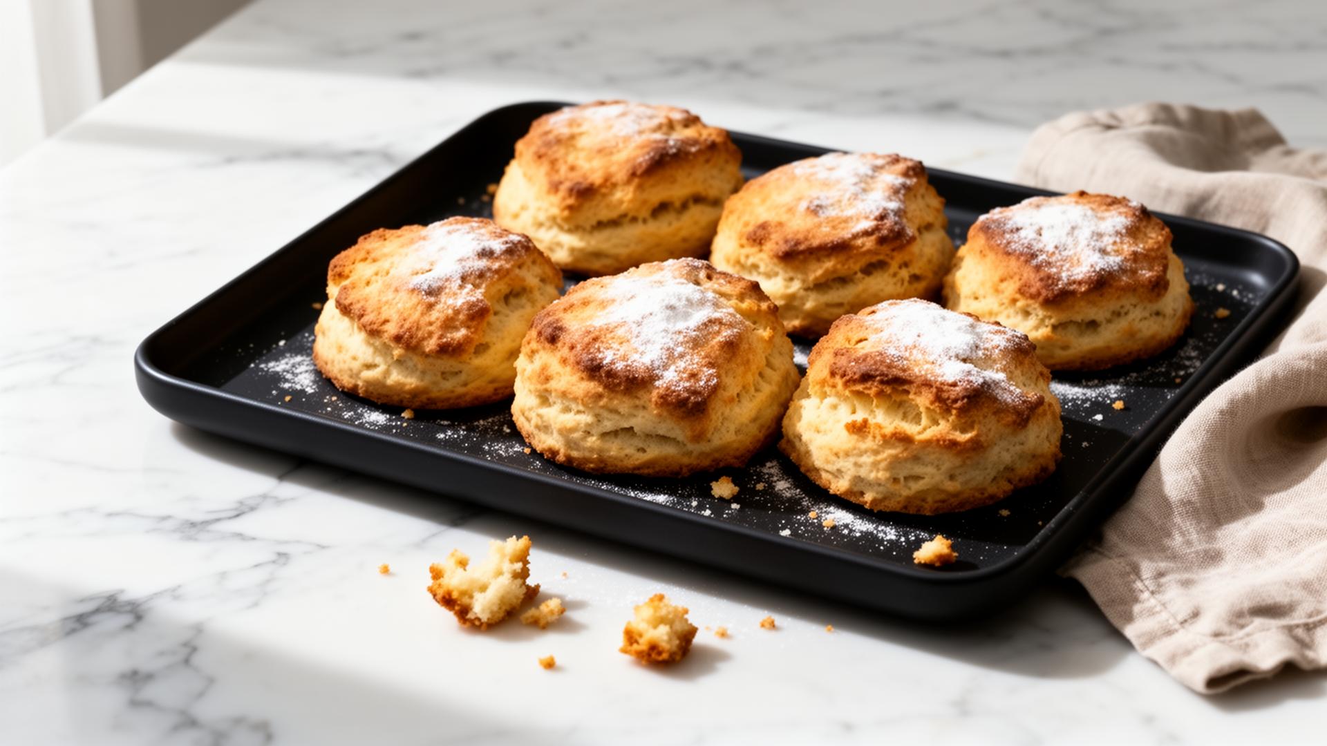 Freshly baked scones